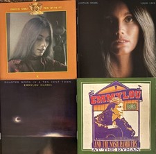 Emmylou Harris: 4 CD Lot "Luxary Liner" "Quarter Moon" "Ryman" "Pieces Of Sky"