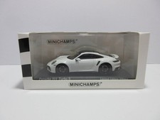 1/43 Minichamps Porsche 911 Turbo S 992 2020 White/Black wheels Minicar