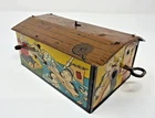 Antique Marx Popeye Tin Wind Up Jigger Toy Base w/ Mechanism, Dancing Toy