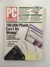 PC Magazine JUN 25, 1991 Vol. 10 No. 12 Back Issue COMPUTER Magazine - 386SL