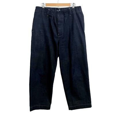 Evan Kinori Denim Elastic Pant Mens M 35x26 Organic Cotton Japanese Made in USA 