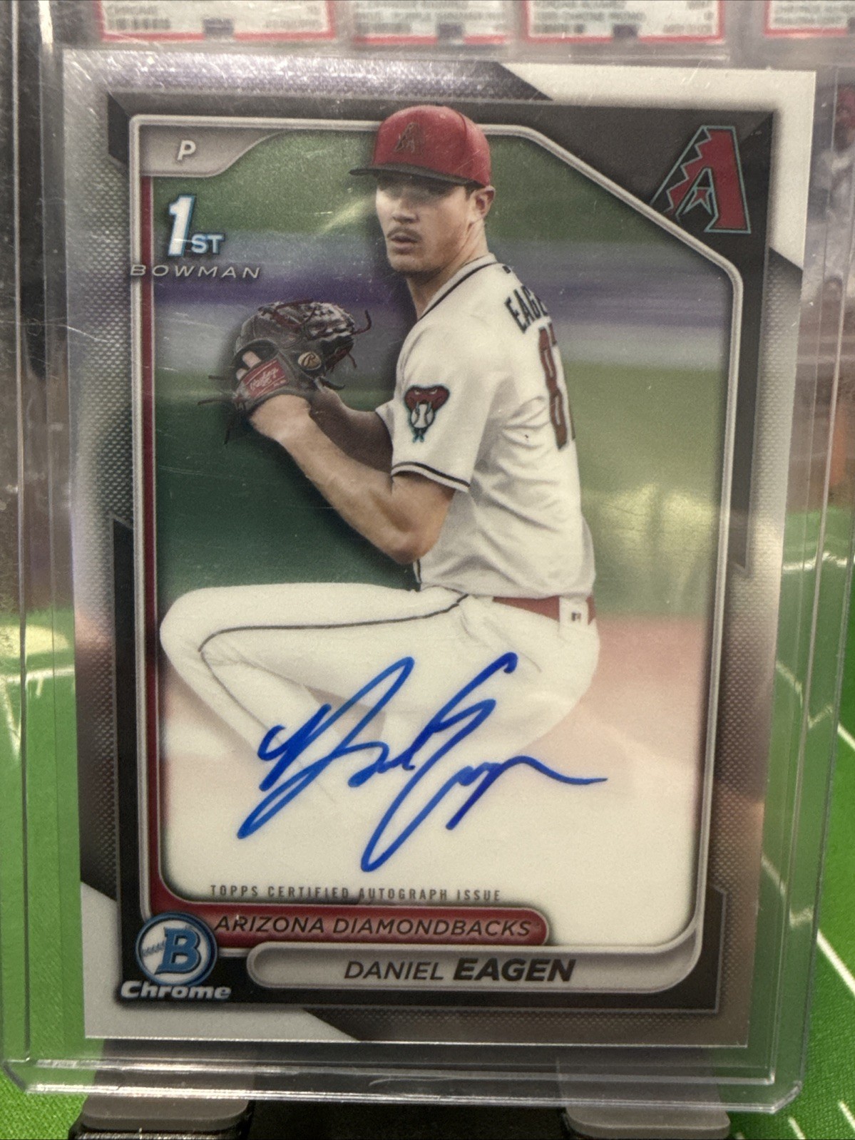 2024 Bowman Draft - Chrome Prospect Autographs Daniel Eagen #CPA-DE (AU, RC)