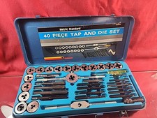 Vintage Wilmar 40 Pc Tap And Die Set W4002DB W/carry Case. Mostly Unused