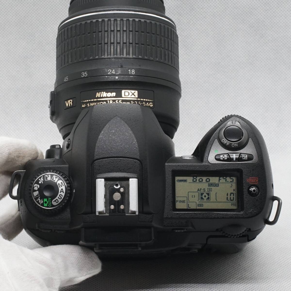 [美品/作例有] Nikon D 70 S + AF-s 18-55mm G Example Included Nikon D 70 S Af-S 18-55Mm 3.5-5.6 G Digital