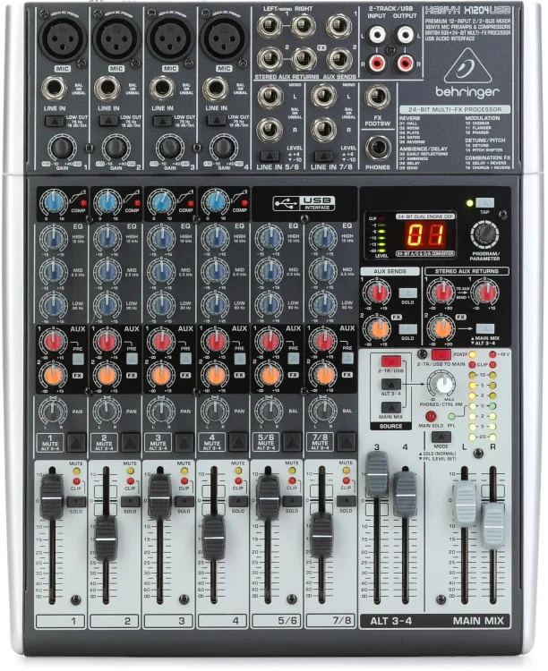 BEHRIN GER XENYX X1204USB ミキサー(ジャンク品) Behringer Xenyx X1204 for sale | eBay