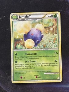 Jumpluff 6/123 Holo - HeartGold SoulSilver - Pokemon Card - LP