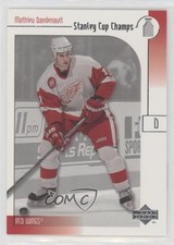 2001-02 Upper Deck Stanley Cup Champs Mathieu Dandenault #59 0t2
