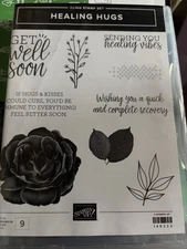 Stampin Up Healing Hugs Rubber Cling Stamp Set 