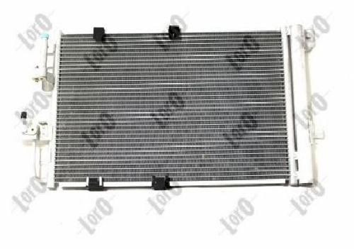 ABAKUS Air Conditioning Condenser 037-016-0016 For Opel, With Dryer, Aluminium