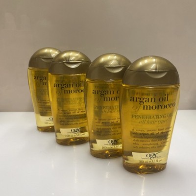 4X OGX Renewing Argan Oil of Morocco -All Hair Types 3.3 Oz