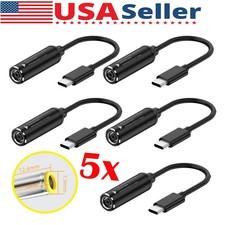 5x 65W Laptop Charger Converter USB Type C Power Charging Cable Adapter 7909