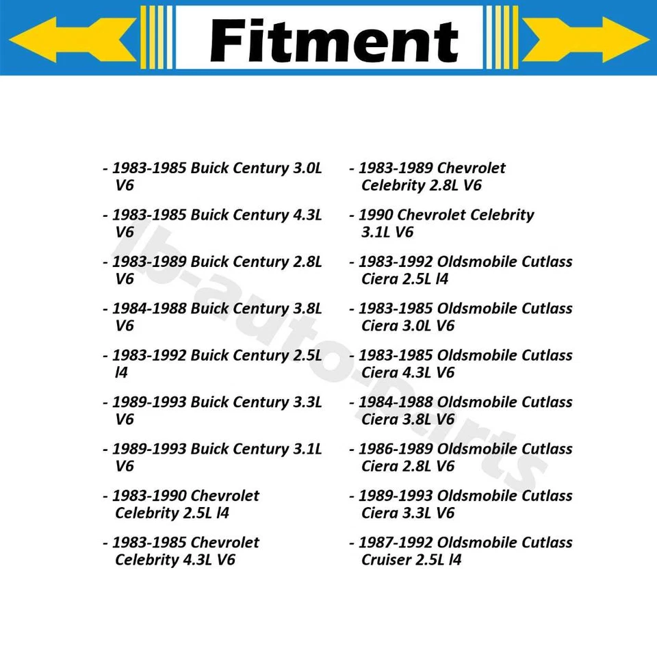 Conjunto de cojinete y buje de rueda trasera DuraGo 2X para Chevrolet Celebrity 1983-1990 Foto 2 de 4