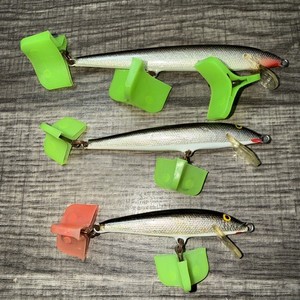 Leurre De Pêche Vintage Rapala Irlande Crankbait Or Ventre Menton 4