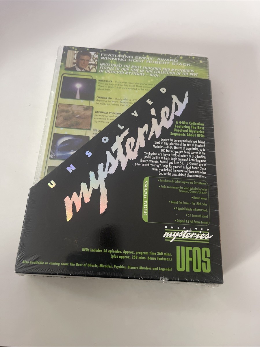 Unsolved Mysteries - UFOs (DVD, 2004, 4-Disc Set) for sale online