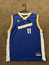 Adidas Golden State Warriors Klay Thompson Blue Jersey 11 NBA Men s Sz XL