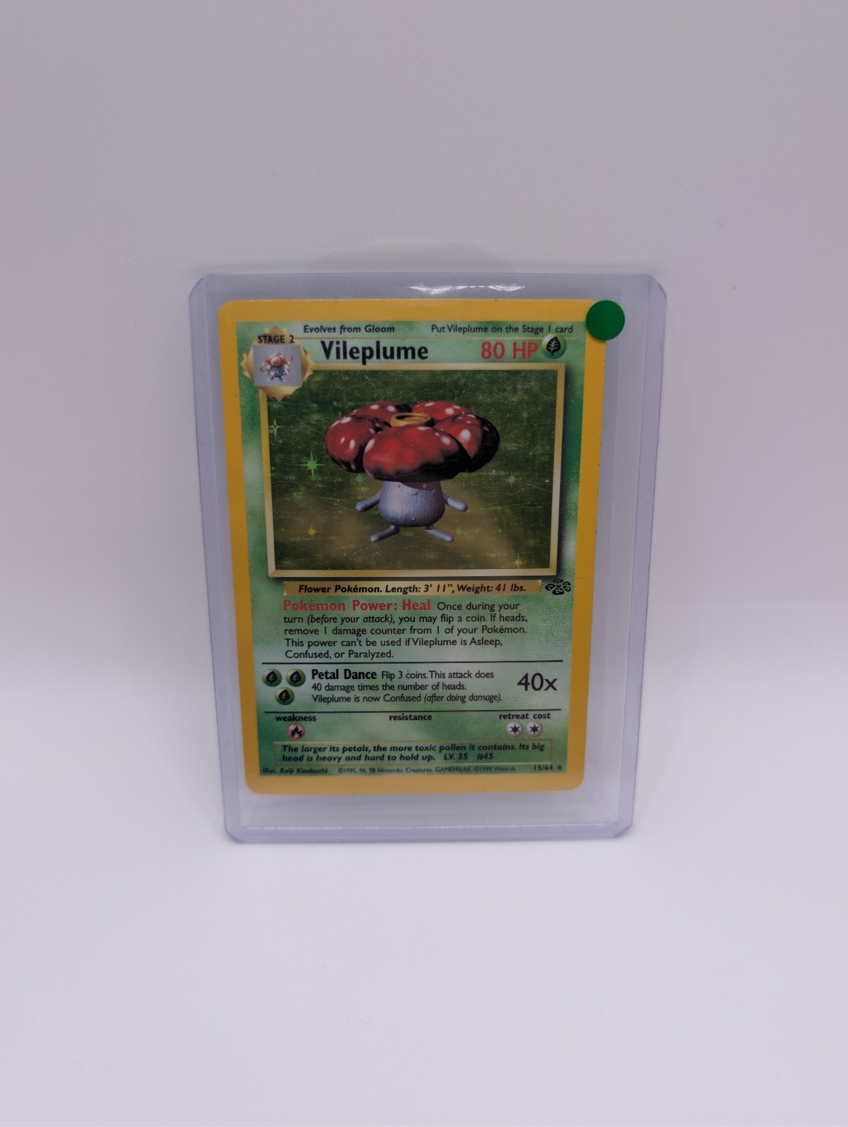 VILEPLUME - 15/64 - Jungle - Holo - Pokemon Card - 