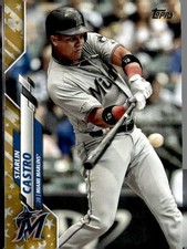 2020 Topps #29 Starlin Castro Gold Star