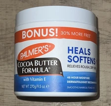 Palmer's Cocoa Butter with Vitamin E Bonus Size Jar 48 Hour Moisture 9.5 oz