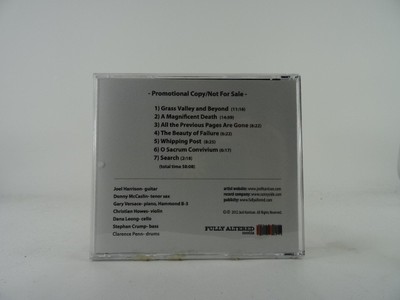 Joel Harrison Search (C44) 7 Track Promo CD Single auch White Sleeve FULLY ALTER