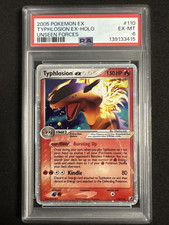 2005 POKEMON EX UNSEEN FORCES #110 TYPHLOSION EX-HOLO PSA 6 on eBay