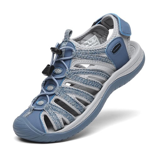 Women's Closed Toe Hiking Sandals Walking Water Sandal Comfort Athletic Sport...