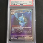 Pokémon Blastoise ex 200/165 Scarlet & Violet 151 Special Illustration Rare PSA…