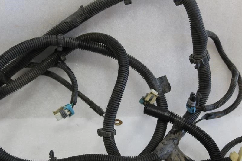 1994 1995 1996 1997 CHEVROLET PICKUP S10 S15 FRONT LAMPS LIGHT WIRING HARNESS - Image 4 of 4