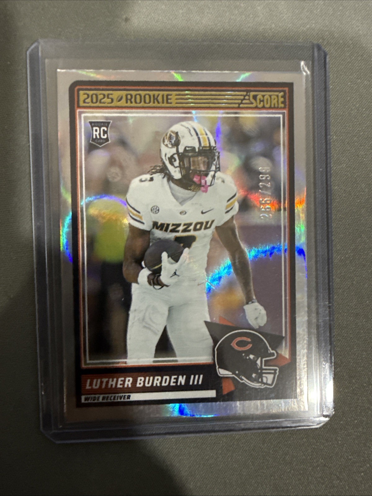 2025 Score - Rookies Luther Burden #18 Circular /299 (RC)
