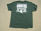 Hanes Dark Green MICHIGAN Spartans 1855 Short Sleeve Crew Neck T-Shirt Size XL — photo 4