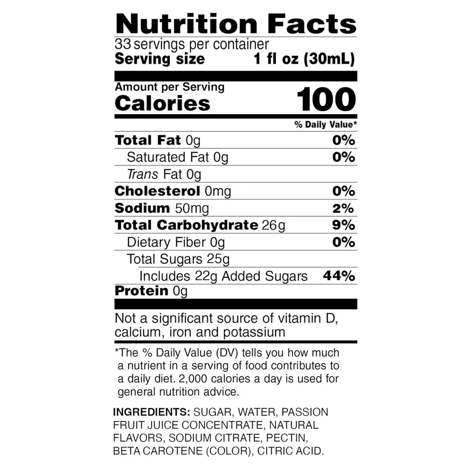 Versátil puré de fruta de la pasión 1L -, sin gluten, delicias totalmente naturales Foto 3 de 3