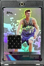 Andrei Kirilenko 2003-04 Topps Jersey Edition #je AK Black 12/25 Game Used