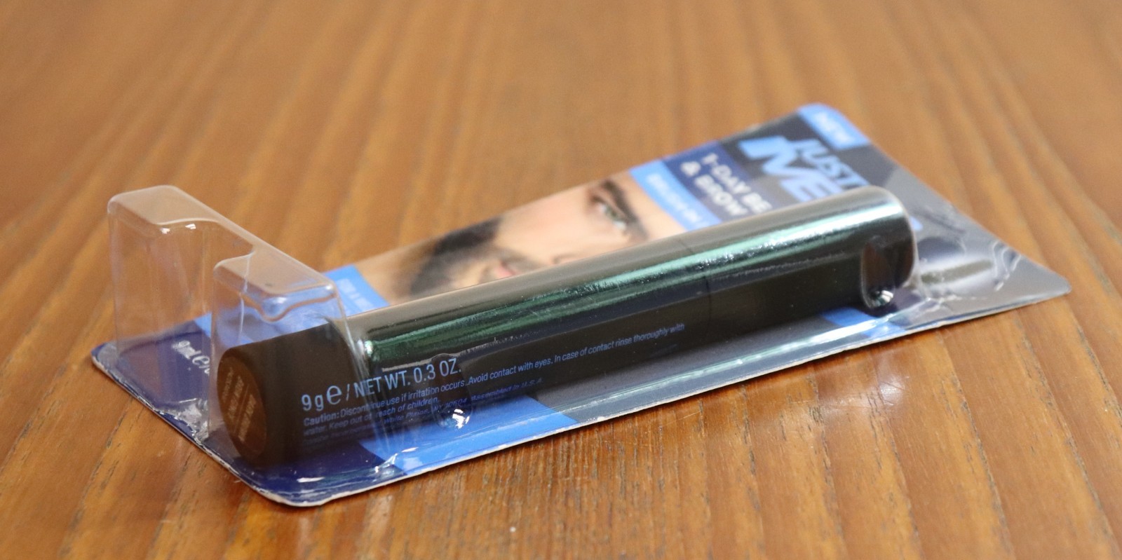 Just For Men DARK BROWN Brush In Wash Out Beard Hair Brow Color Gray Coverage