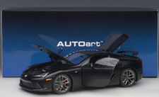 AUTOart 1/18 Lexus LFA Matt Black Diecast Car Model 78852