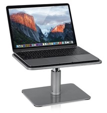 Mount-It Adjustable Height Laptop Stand for MacBook Pro, Ergonomic Silver