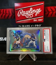 2024 Donruss Optic Lamar Jackson & Mark Andrews Downtown Duos PSA 10 #8 Ravens