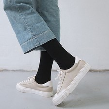 6 Pairs Tube Socks Classic Pure Color Sports Socks for All Seasons