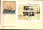 FDC " TERRA AUSTRALIS " AUSTRALIA 1985