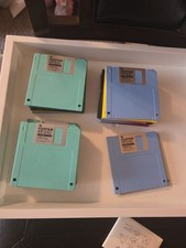 Lot of 32 Fujifilm MF2HD 3.5" Floppy Disks 1.44MB Tested Formatted Working