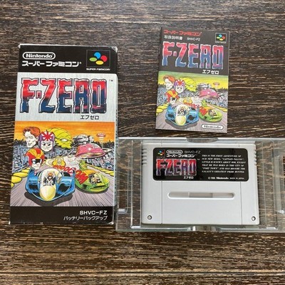 Super Famicom F-Zero Initial operation confirmed Used