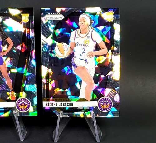 Rickea Jackson Rookie Variation 2024 Panini Prizm WNBA Basketball Cracked Ice SP - Picture 3 of 10