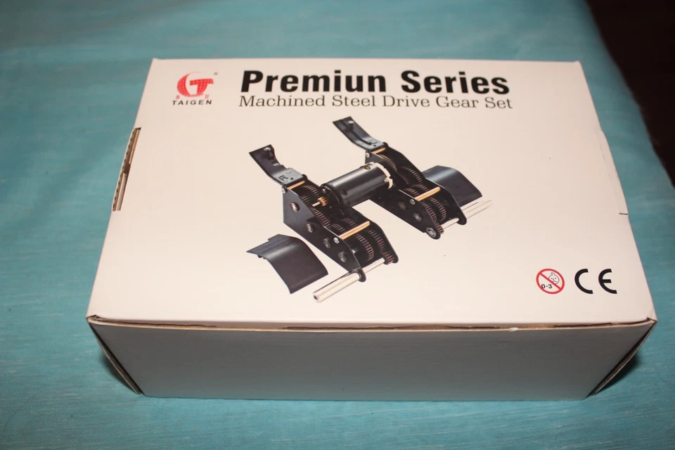 Torro/Taigen 1:16 - 7:1 Getriebe, CNC gefräster Stahl, 64,5mm Achsen neu in OVP - Bild 4 von 4