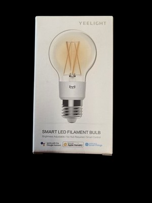 Yeelight Smart LED Filament Bulb YLDP11YL 6W 700lm 2700K Warm White WiFi - NEW