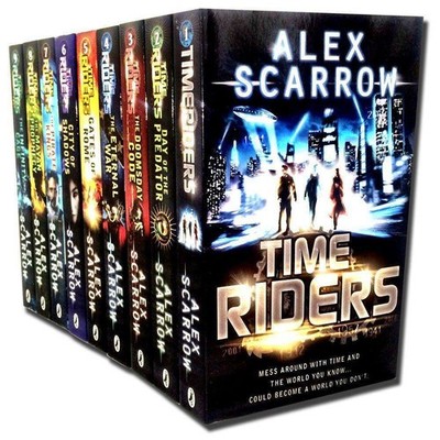Time Riders 9-Book Collection by Alex Scarrow | Thrilling YA Time | Alex Scarrow