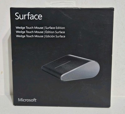 Microsoft Surface Edition Black Wedge Touch Bluetooth Wireless Mouse   New  