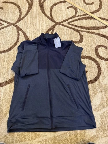 Jos. A. Bank Men's Tailored Fit Large Jacket With 2 Different Shades Of Navy - product listing photo