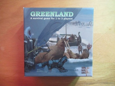 Greenland (1st edition, Board Game) *Sierra Madre Games, 2014 *NEAR MINT