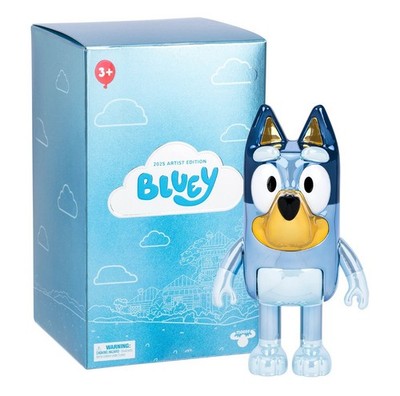2025 SDCC EXCLUSIVE BLUEY ARTIST EDITION 10'' VACUUM METALIZED FIGURE!! On Hand