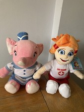 Haven seaside squad soft plush toy bundle Annie anxious Polly Lifeguard Set