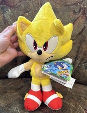 Peluche Sonic Il Riccio 35° Anniversario 9” Onda 14 SUPER SONIC Jakks Pacific