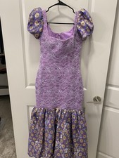 New African Attire Made with Lace and Sequins for Women Size Small